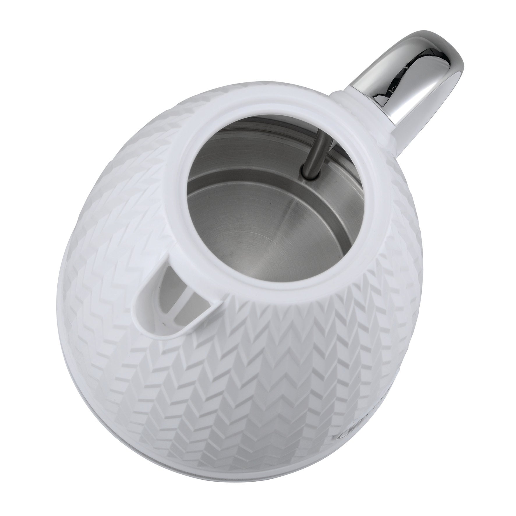 סט ארוחת בוקר | סדרת זיגזג סלמור בצבע לבן
