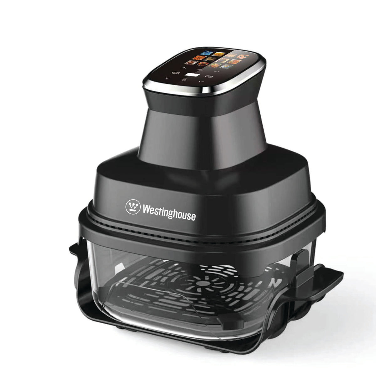 AirFry Crunchi מערכת בישול ניידת מזכוכית ללא שמן מבית Westinghouse דגם WKAFX27D מכירה מוקדמת