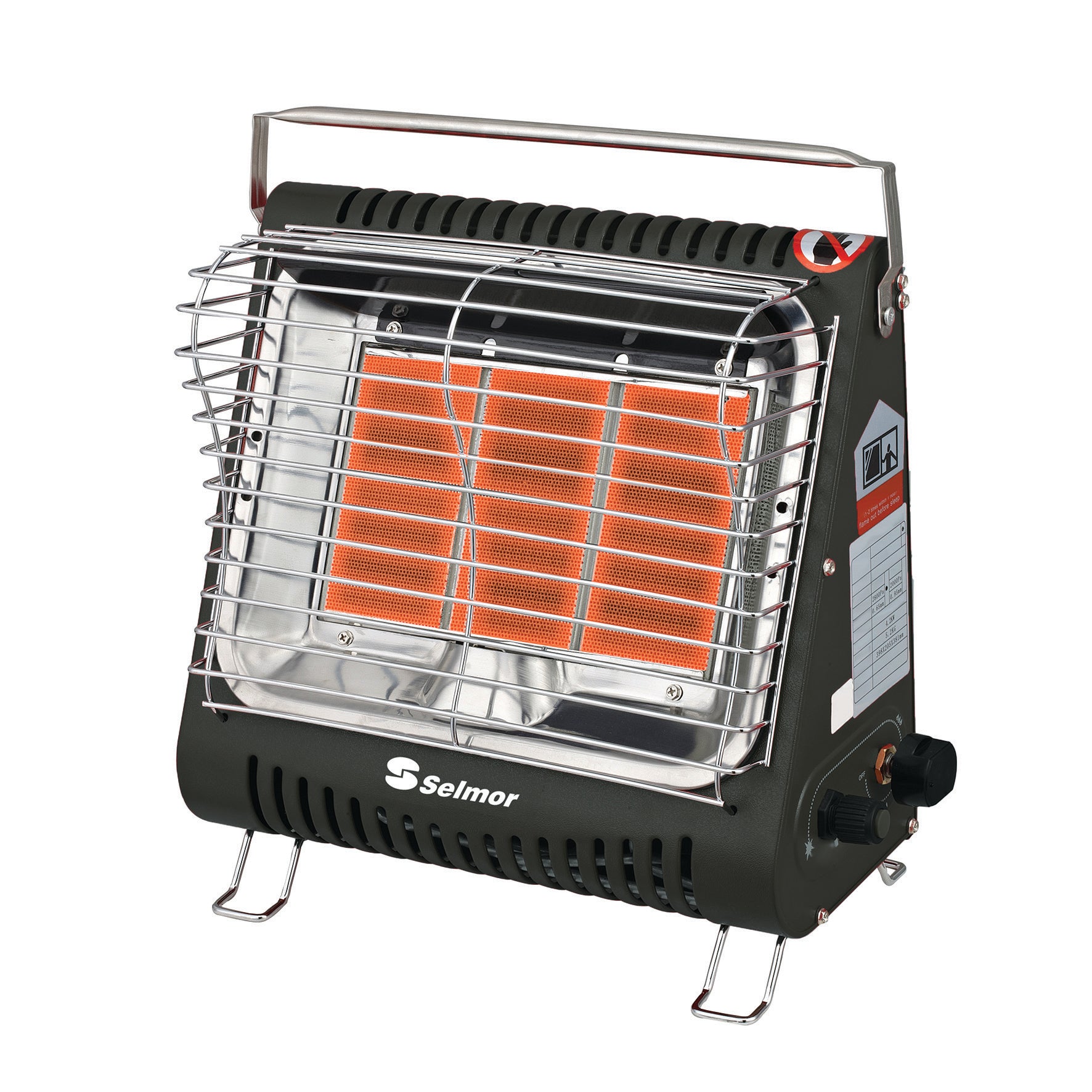 תנור חימום גז סלמור 4200BTU וחיישני בטיחות