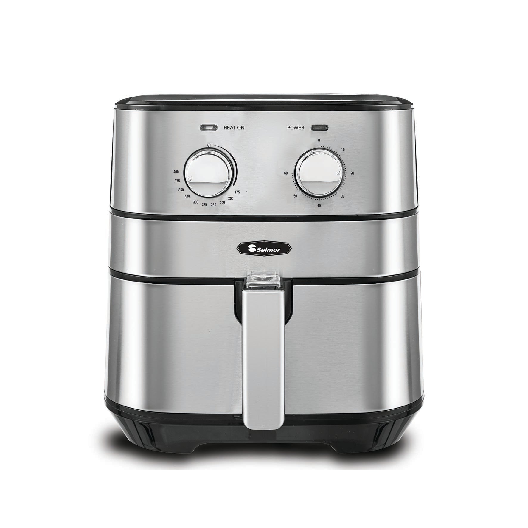 סיר טיגון ללא שמן נירוסטה סלמור AIR FRYER נפח 3.5 ליטר