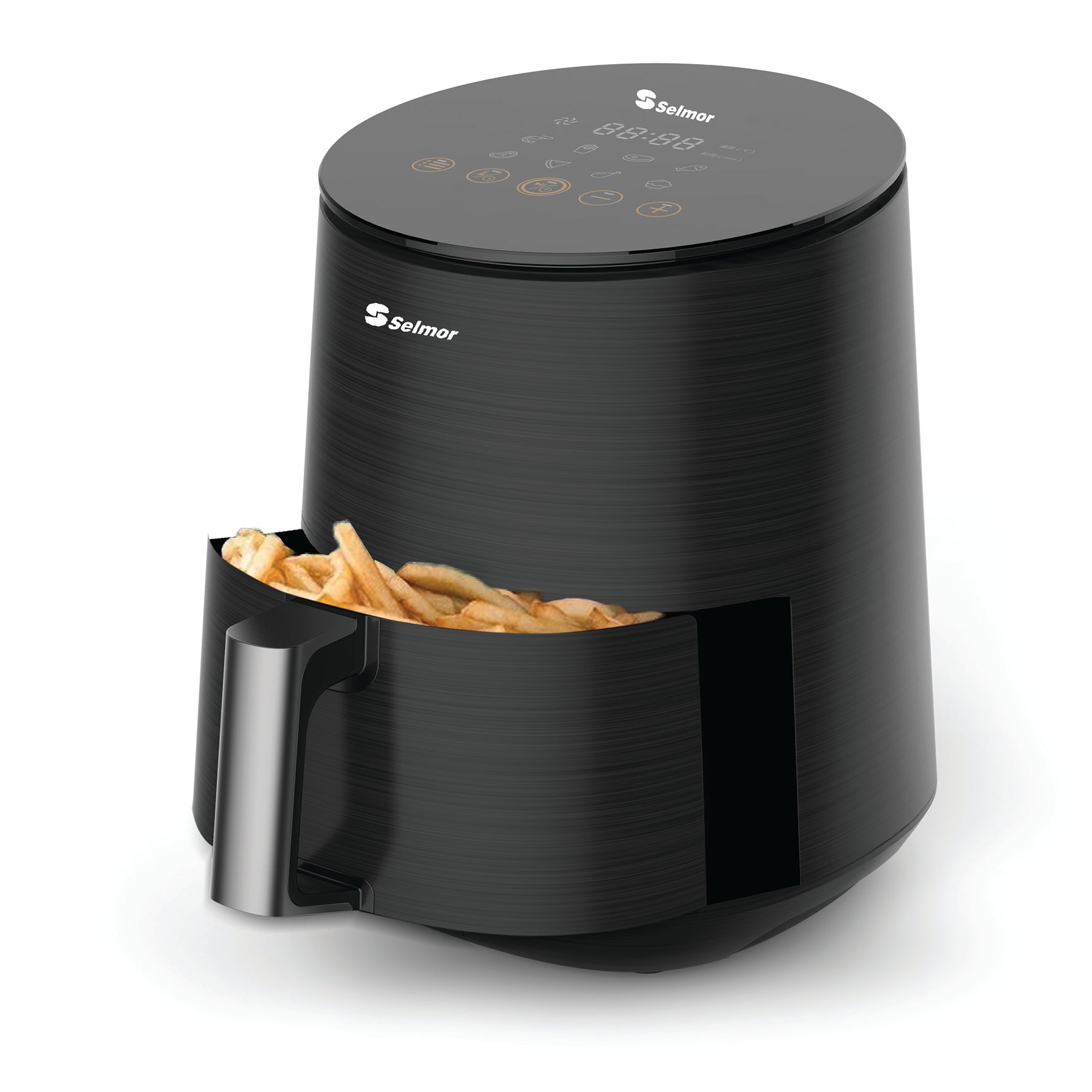 סיר טיגון ללא שמן דיגיטלי סלמור AIR FRYER נפח 3 ליטר