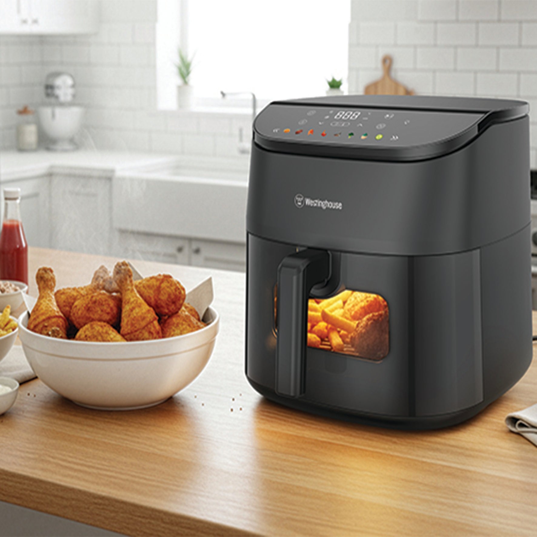 AIR FRYER סיר טיגון  ללא שמן מבית Westinghouse דגם WKAFX-08A מכירה מוקדמת
