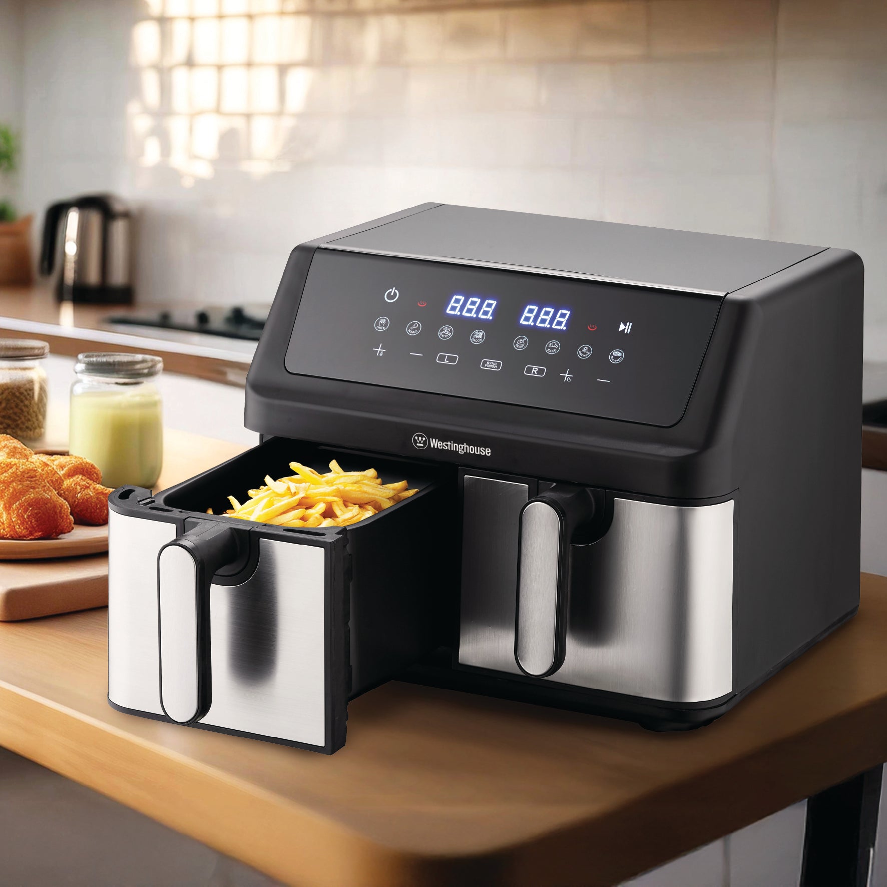 AIR FRYER סיר טיגון כפול ללא שמן מבית Westinghouse