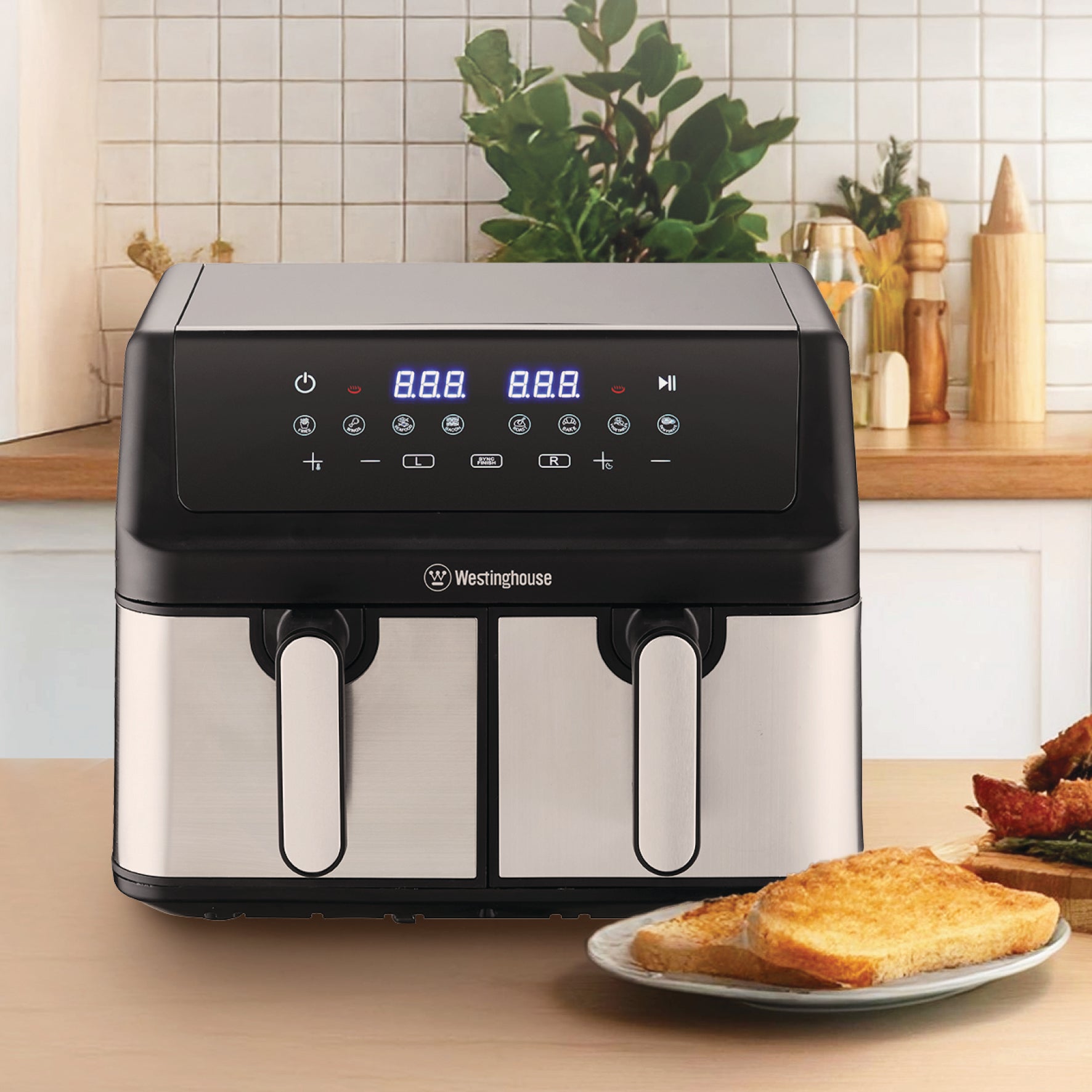 AIR FRYER סיר טיגון כפול ללא שמן מבית Westinghouse