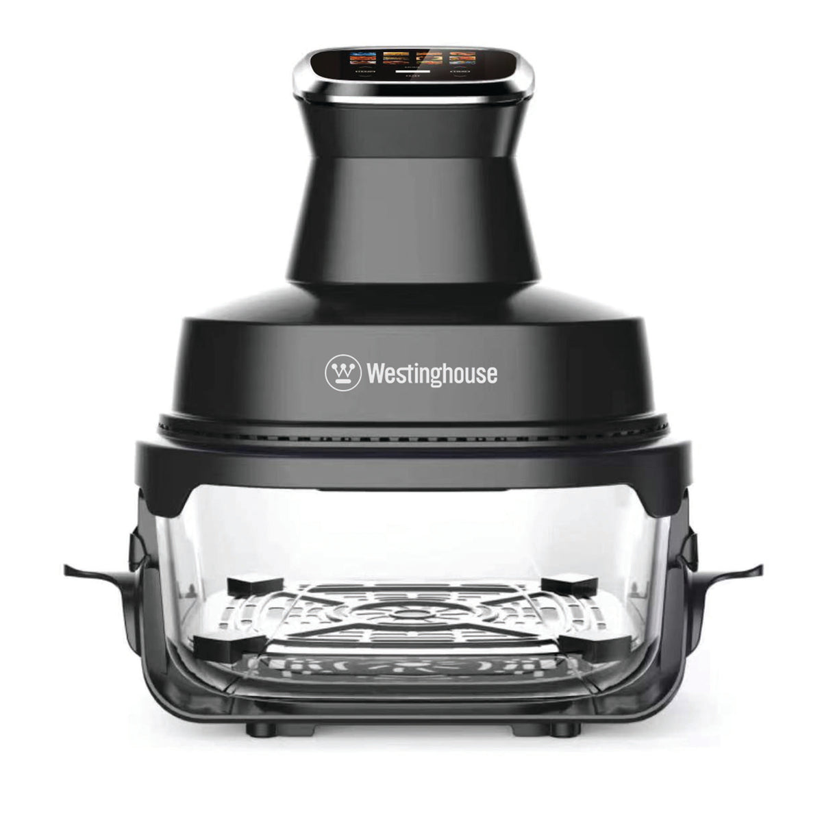 AirFry Crunchi מערכת בישול ניידת מזכוכית ללא שמן מבית Westinghouse דגם WKAFX27D מכירה מוקדמת