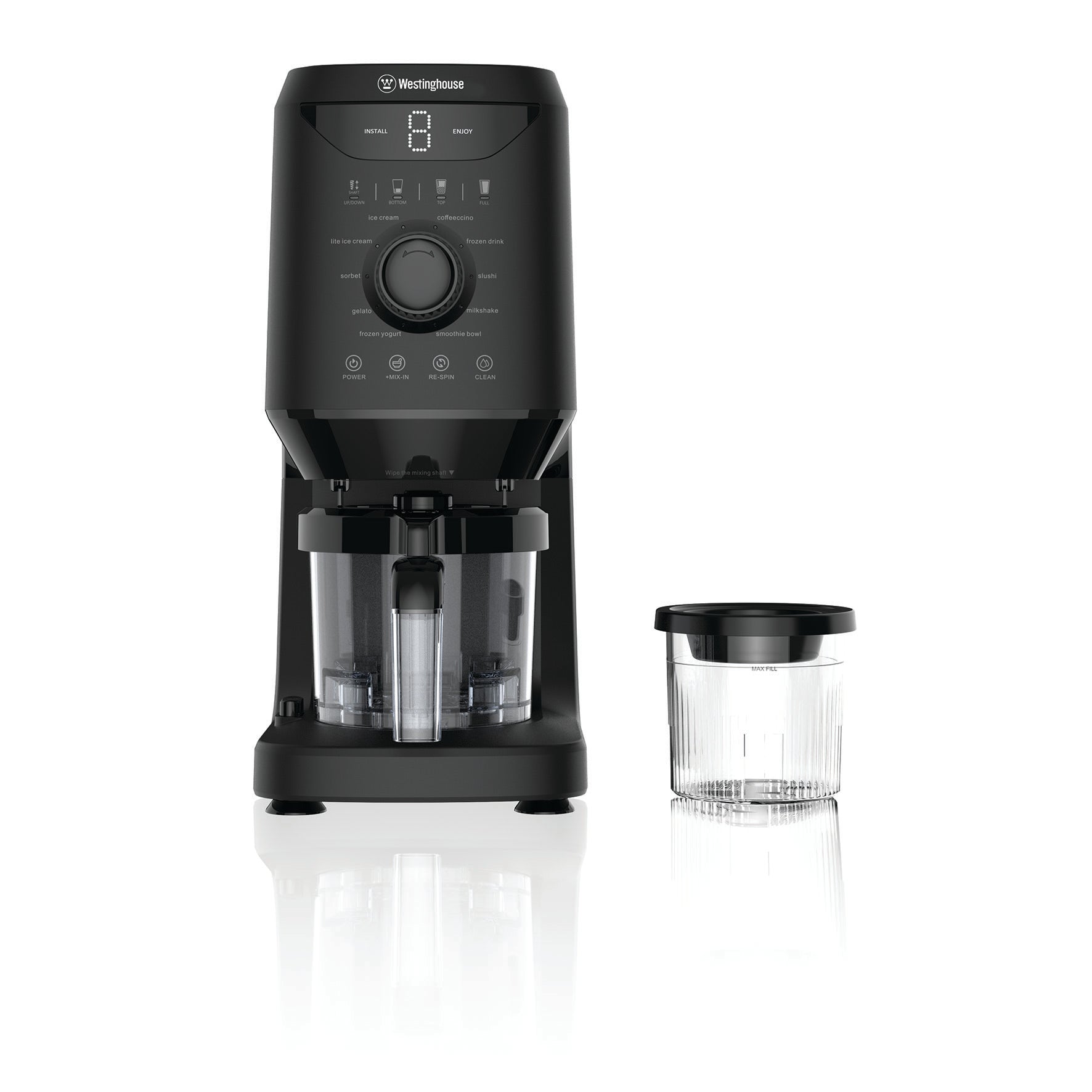 MAMI SALE מכונת גלידה ביתית GELATERIA מבית Westinghouse  WKICMX1003