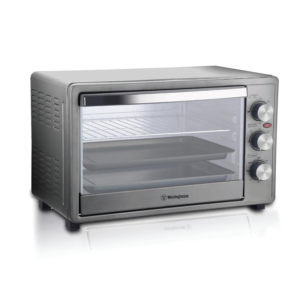 טוסטר אובן 30 ליטר טורבו  Westinghouse WKTOX3001 עם שני מגשי אפייה מכירה מוקדמת