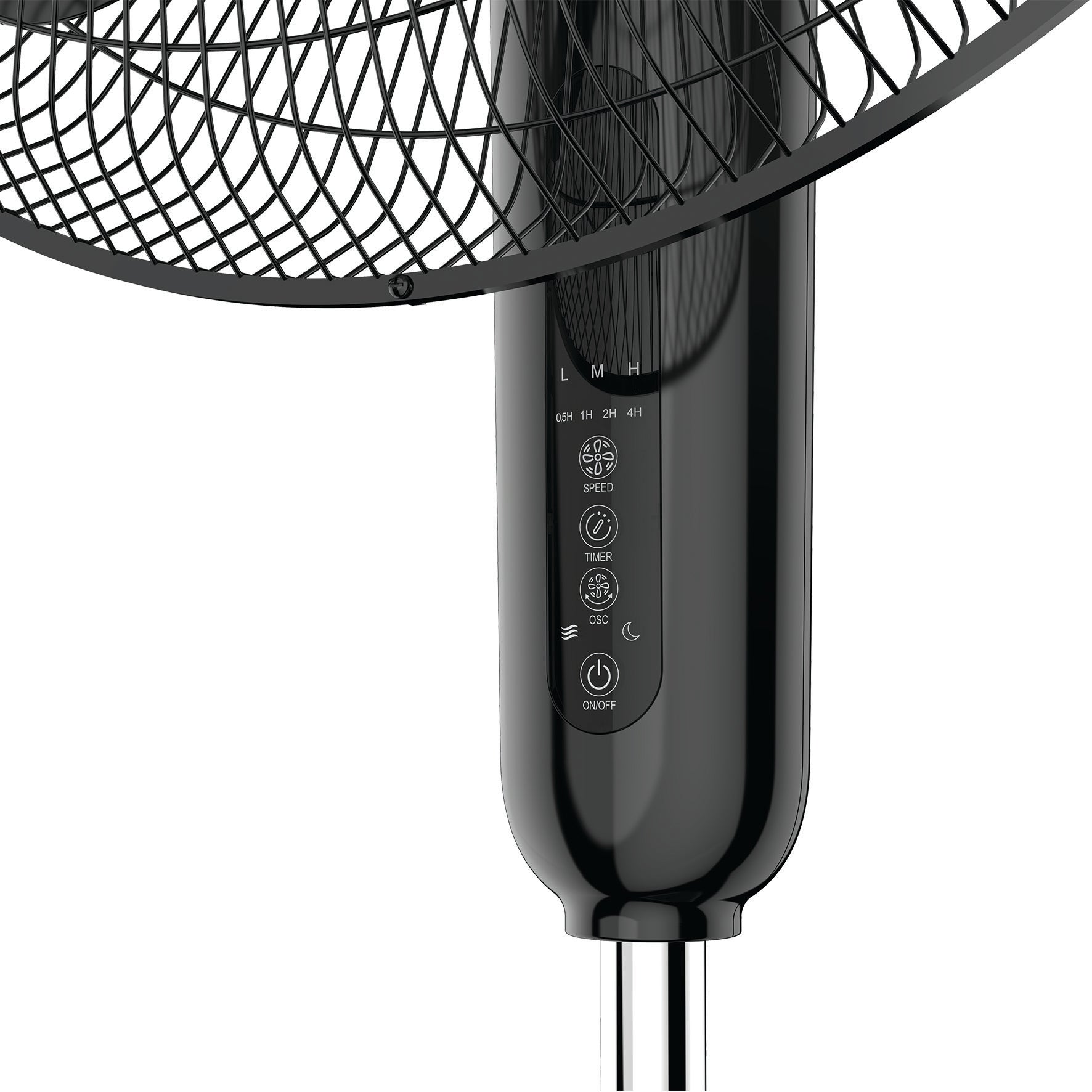 מאוורר עמוד עם שלט רחוק 18 אינץ  Westinghouse בסיס עגול וחמש כנפיים WSFST-1808