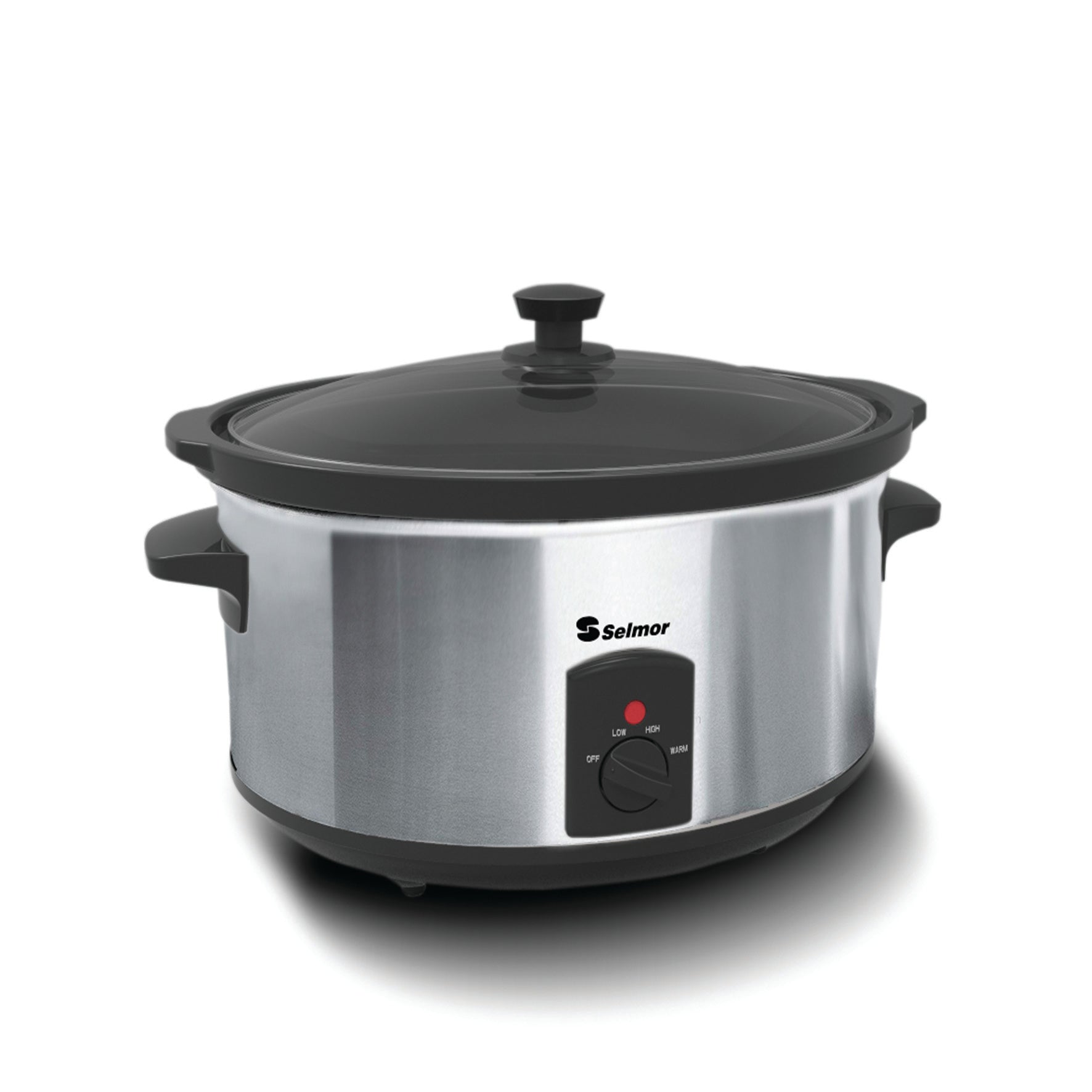 סיר בישול איטי סלמור סיר חמין קרמי בנפח 3.5 ליטר
